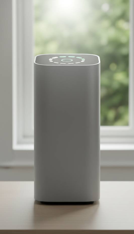 Tower Air Purifier With Glass Touch Panel