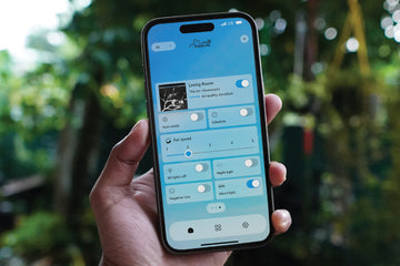 A3 Serenity Air Purifier — lifestyle-led, spa feel