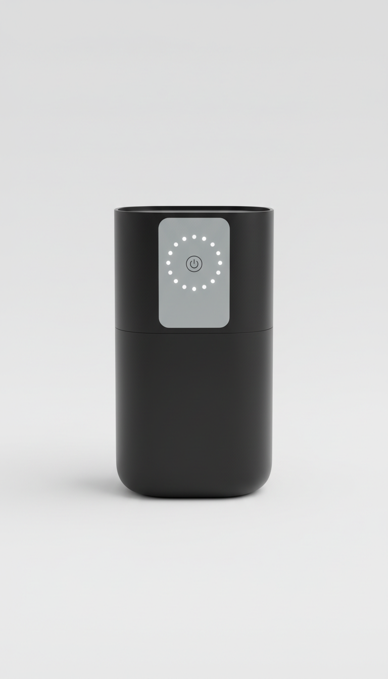 Compact Desktop Purifier Glass Touch