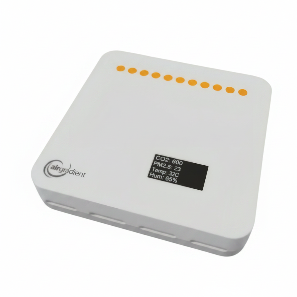 AirGradient Indoor Air Quality Monitor on a clean white background