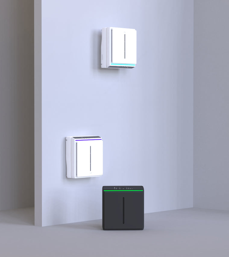A3 Serenity Air Purifier — lifestyle-led, spa feel